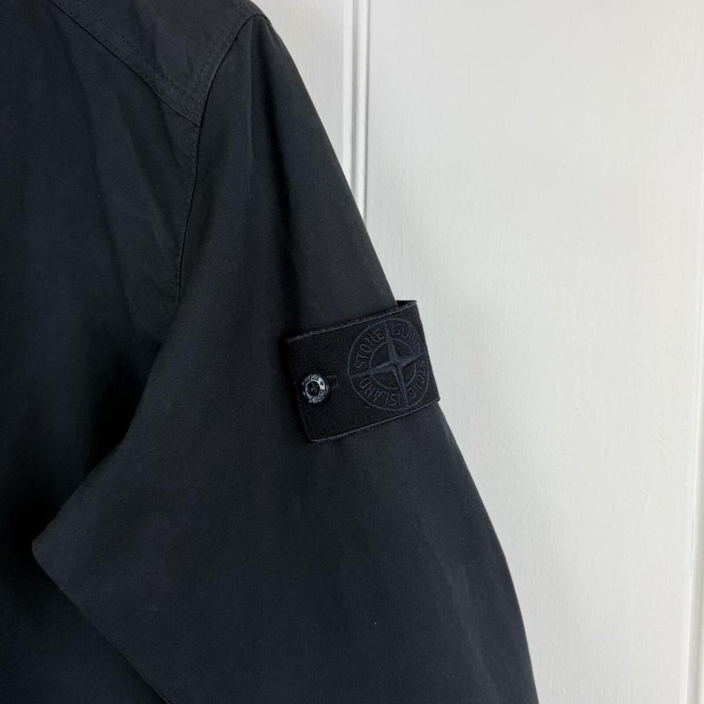 Stone Island Ghost Piece Weather Proof Cotton Parka Navy (M)