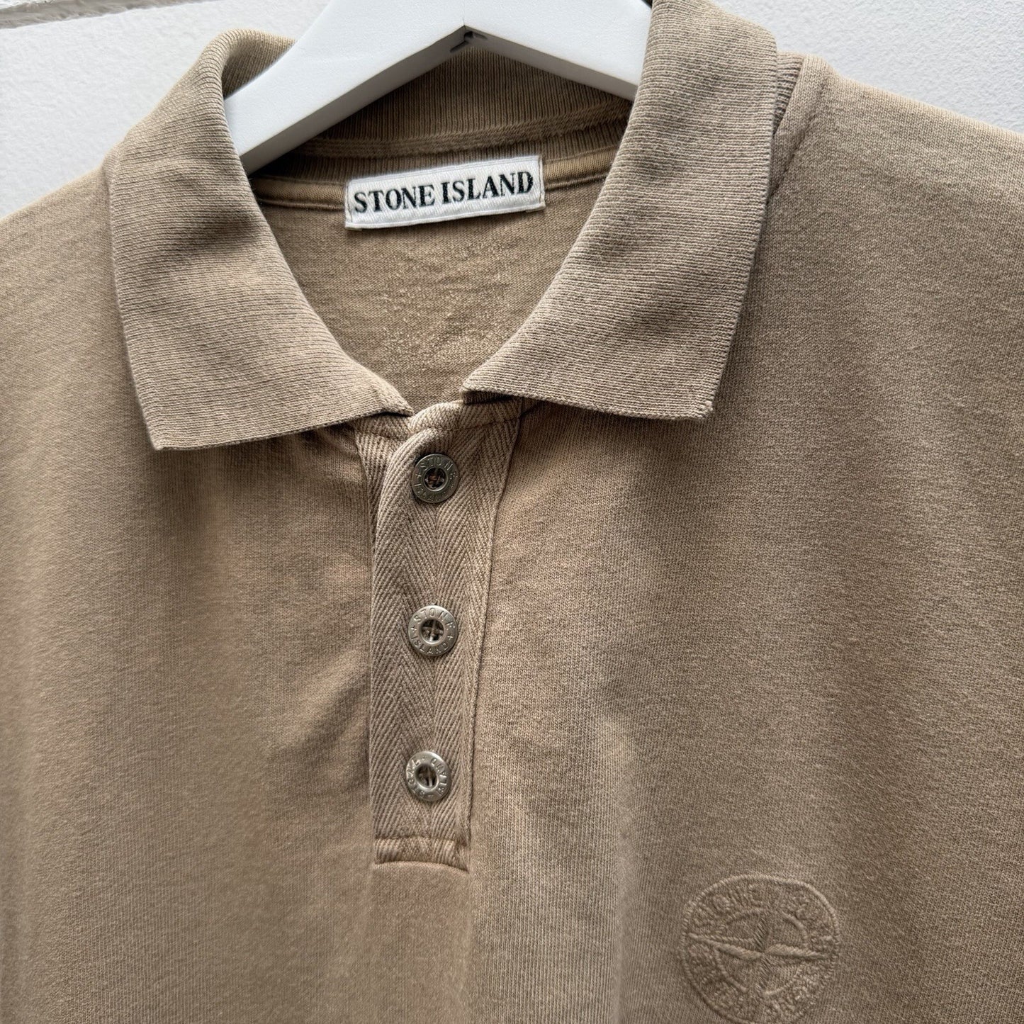 90’s Stone Island Polo Shirt (XL)