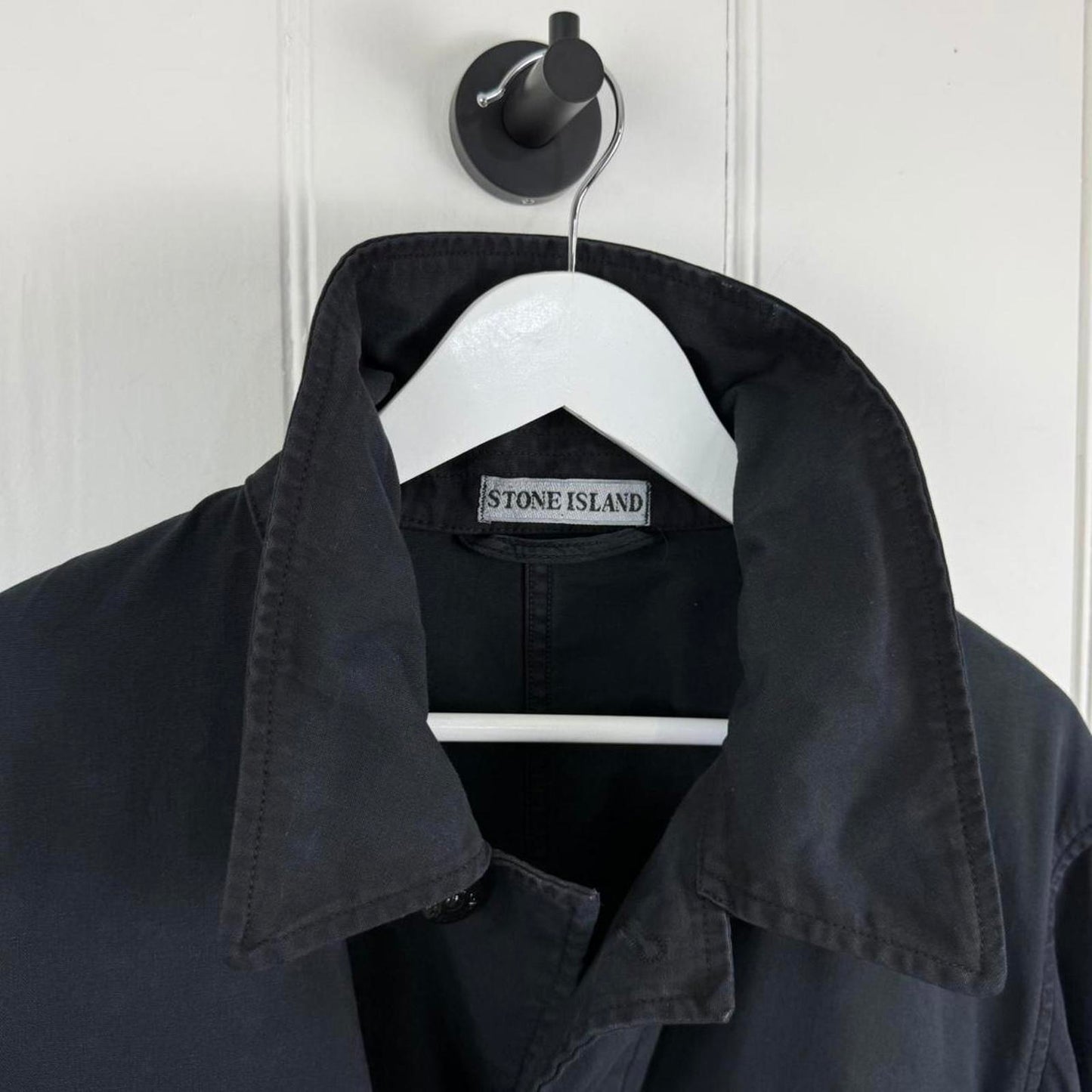 1999 Stone Island Chore Jacket Black (M)