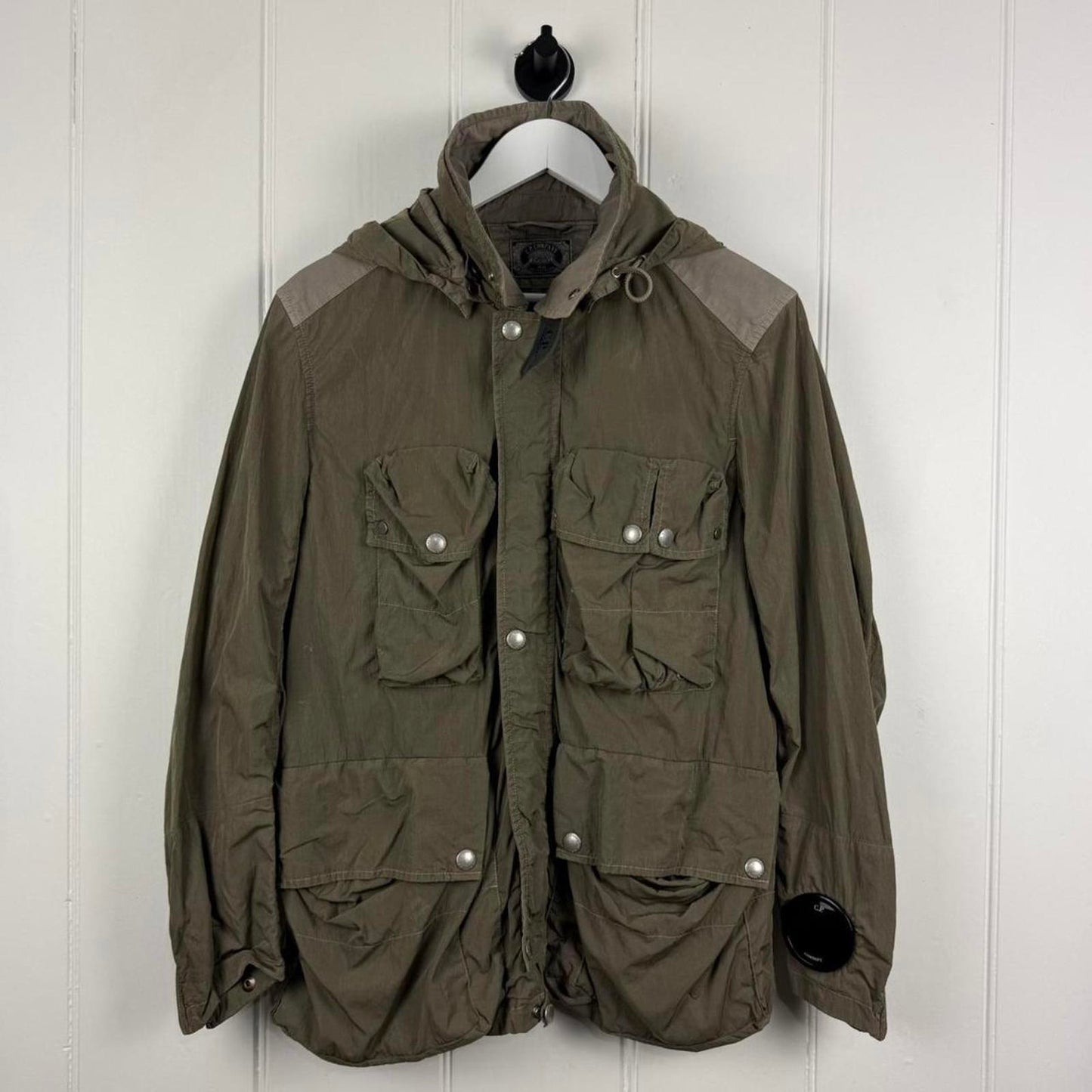 CP Company La Mille Goggle Jacket Khaki – Size 50 (M)