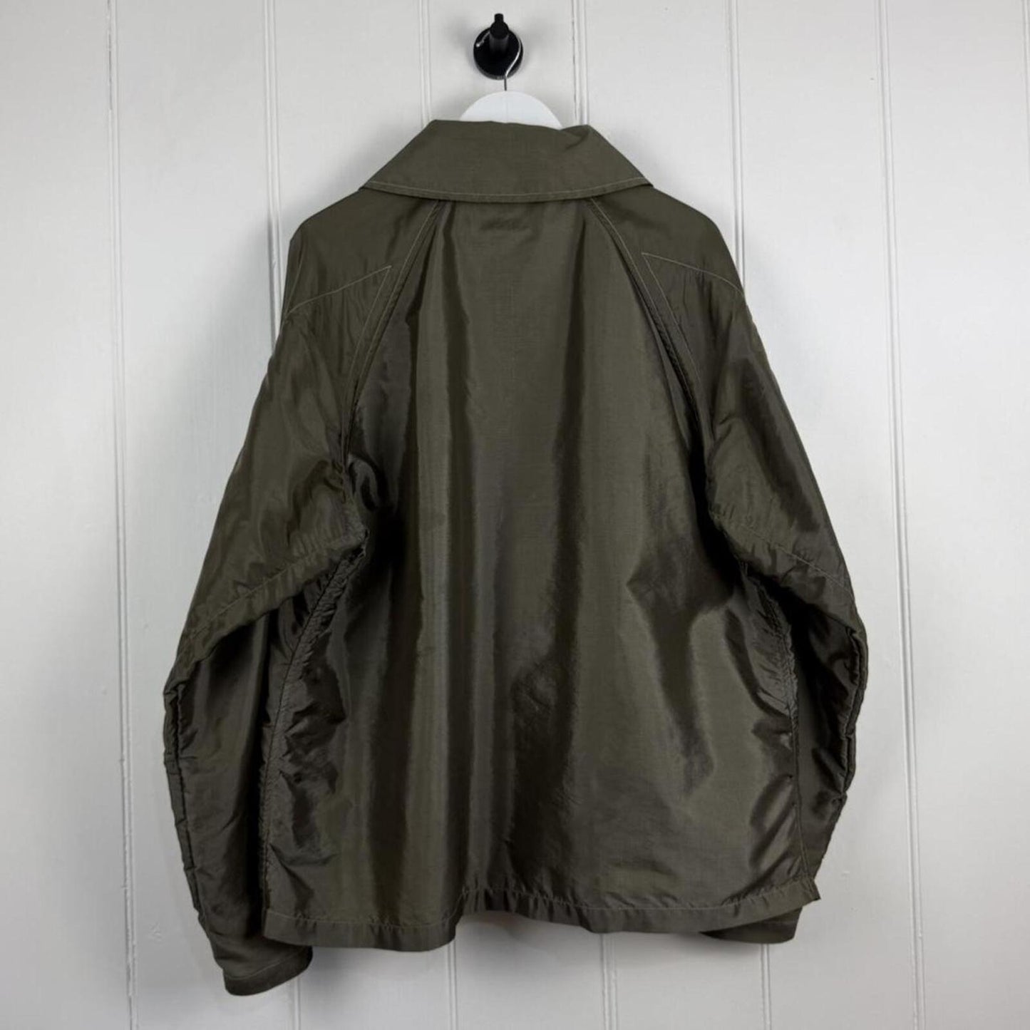 90's Stone Island Formula Steel ‘D-Ring’ Jacket Olive (XL)