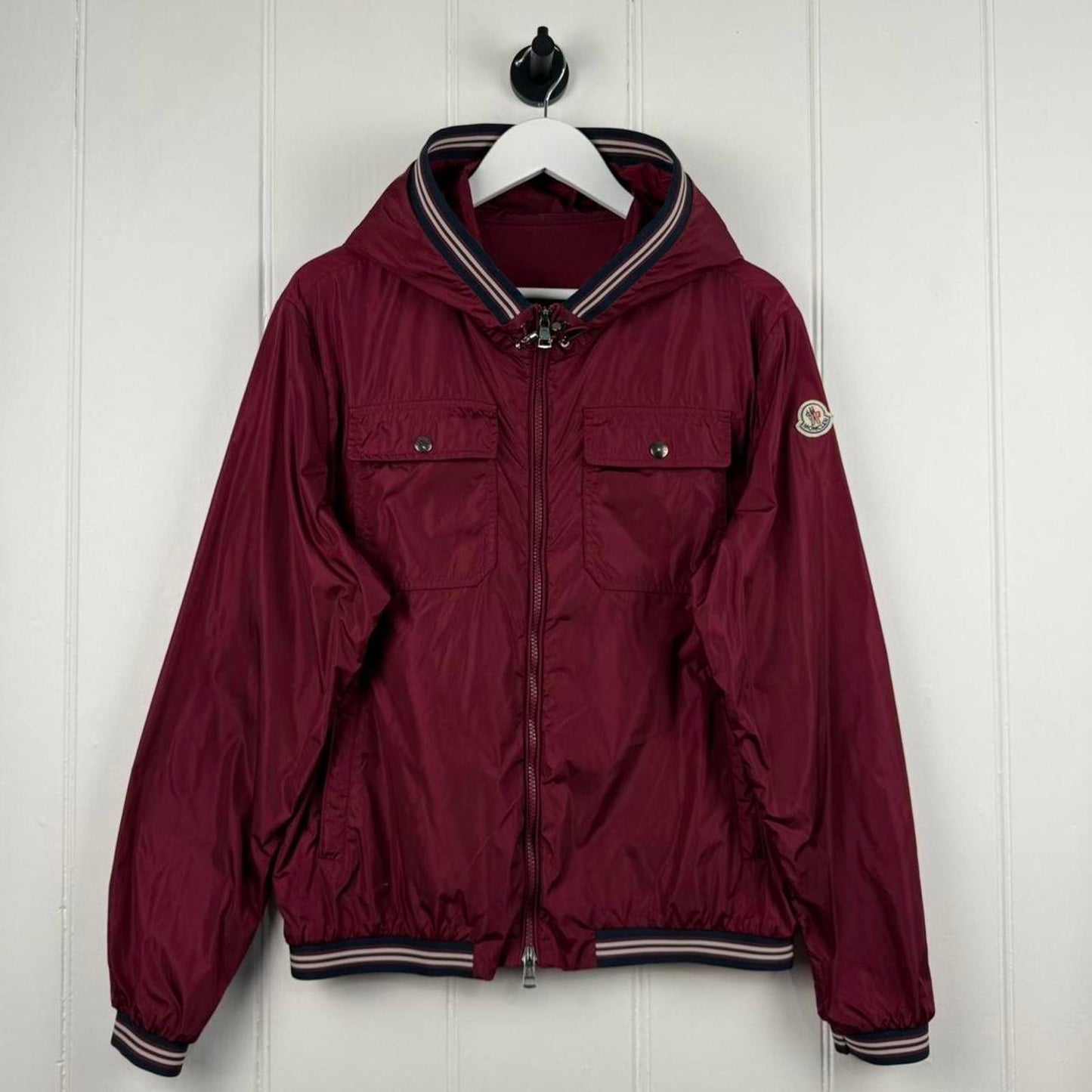 Moncler “Jean Claude” Hooded Nylon Jacket (M)