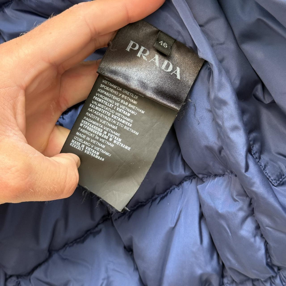 Prada Milano Quilted Puffer Jacket (S)