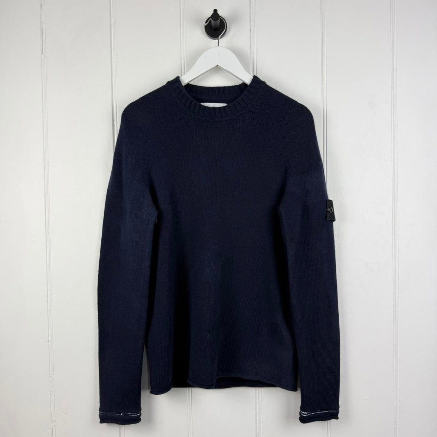 Stone Island Knit Jumper in Navy (M)