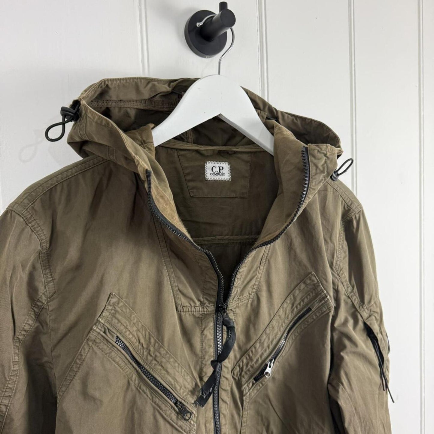CP Company Cotton Canvas Jacket Olive (L)
