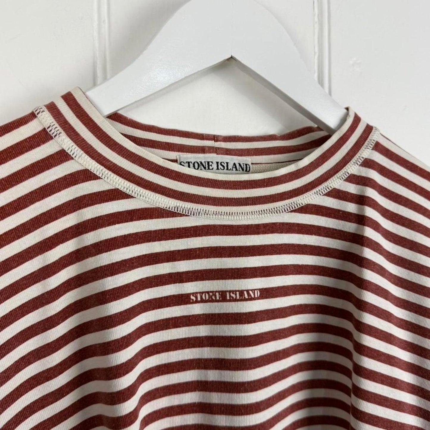 Stone Island 1980s Striped T-Shirt (M)