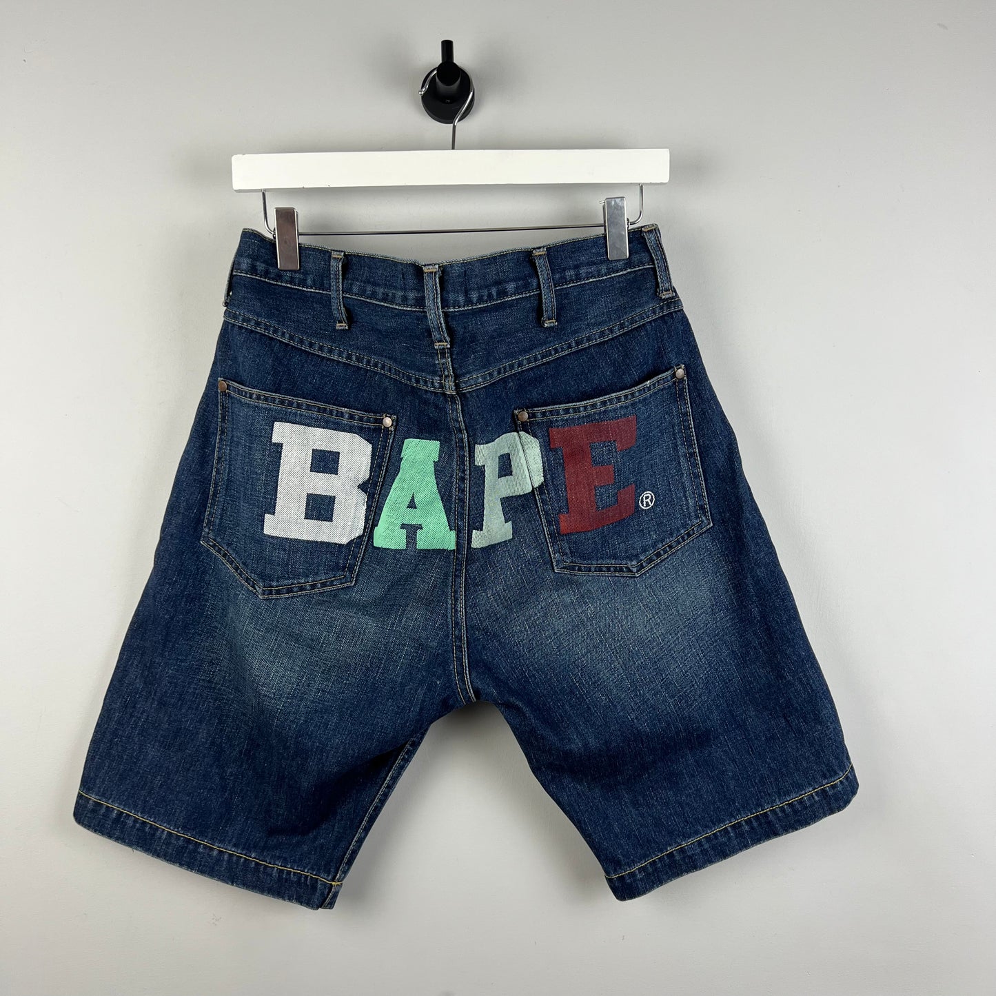 OG Bape Logo Shorts (W32”)