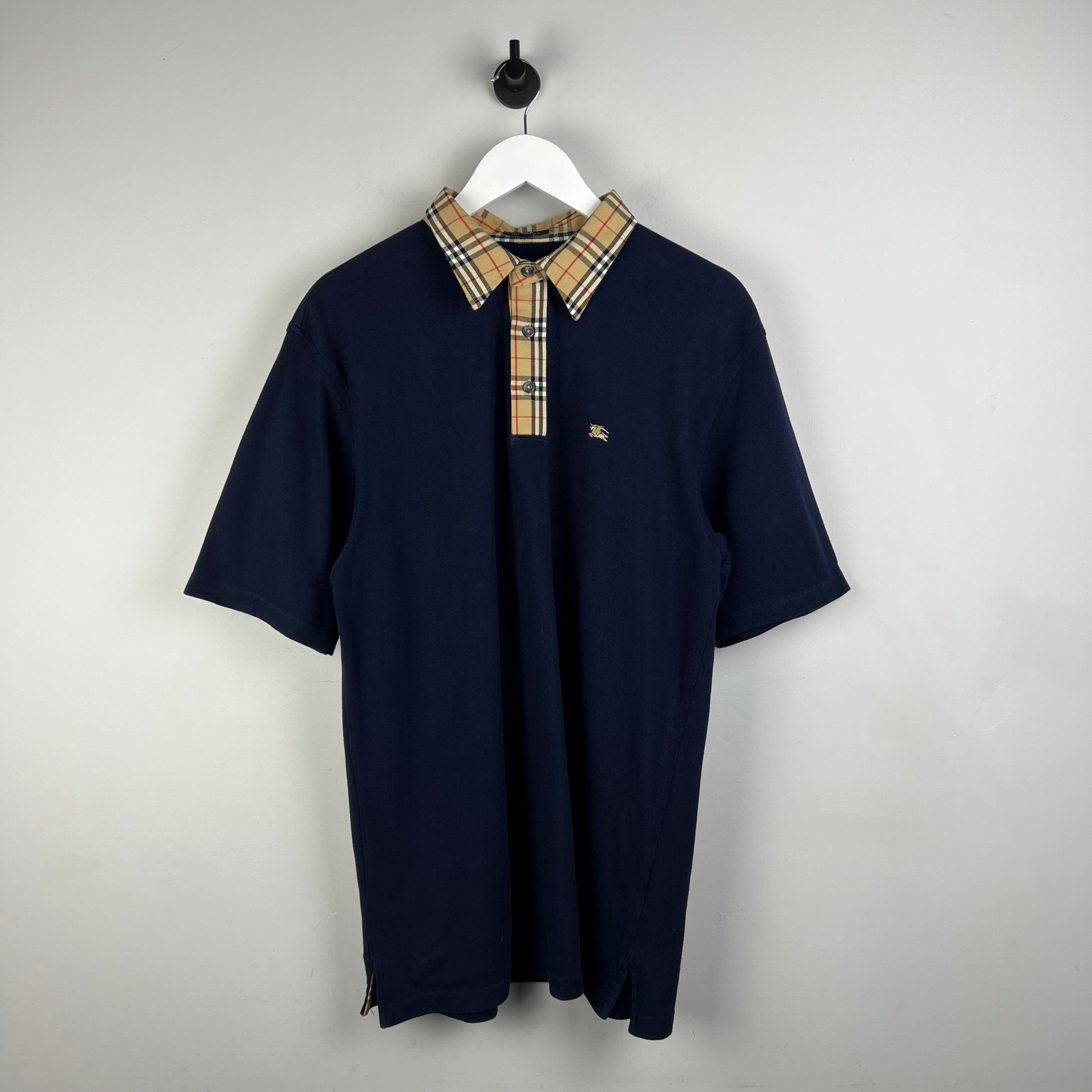 Vintage burberry polo shirt on sale