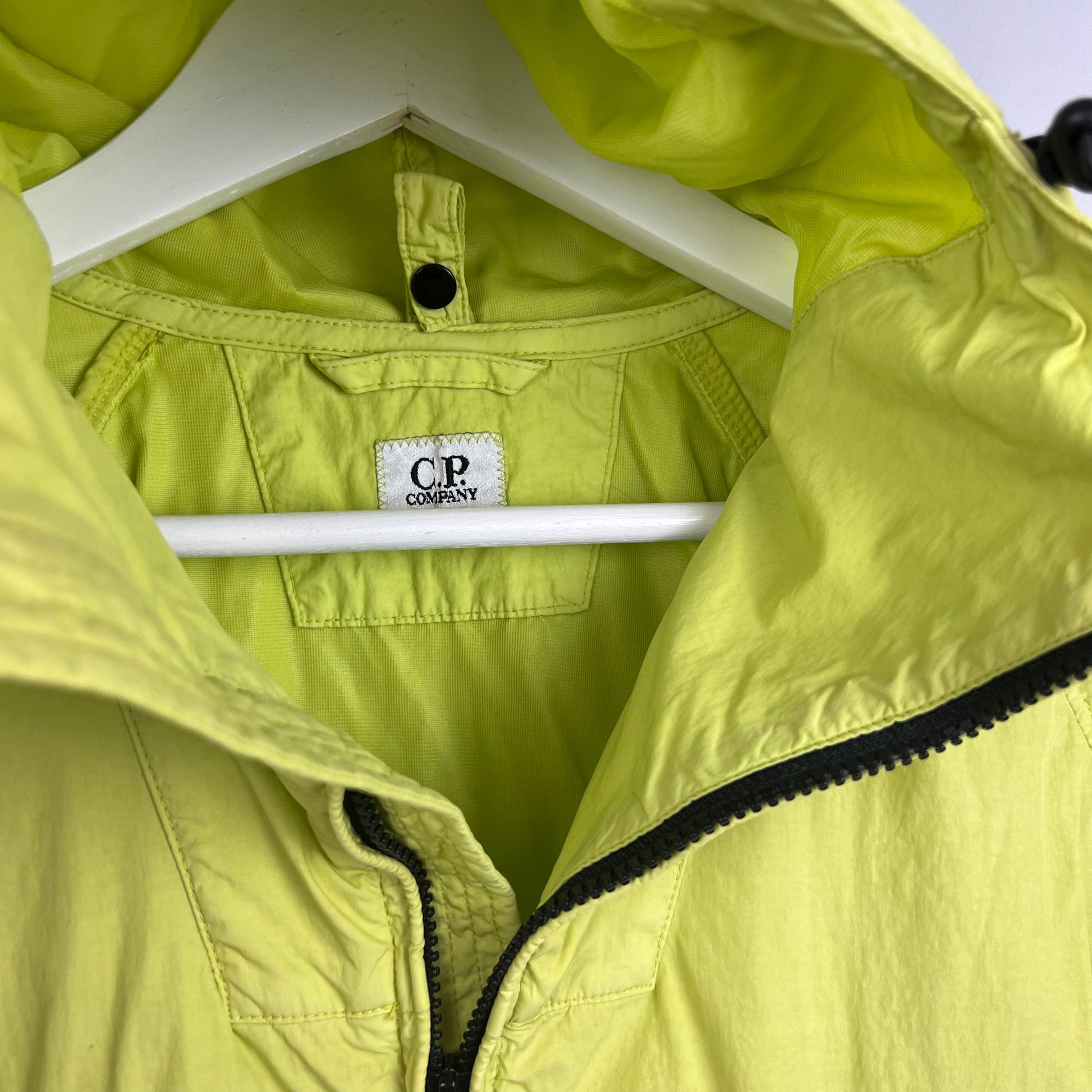 Lime green clearance cp company jacket