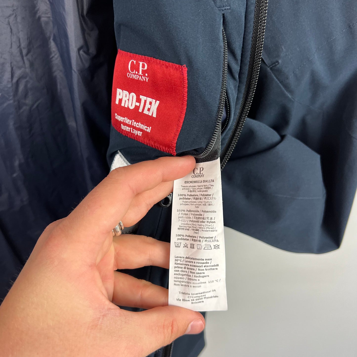 Cp company pro tek hotsell superflex technical outer layer