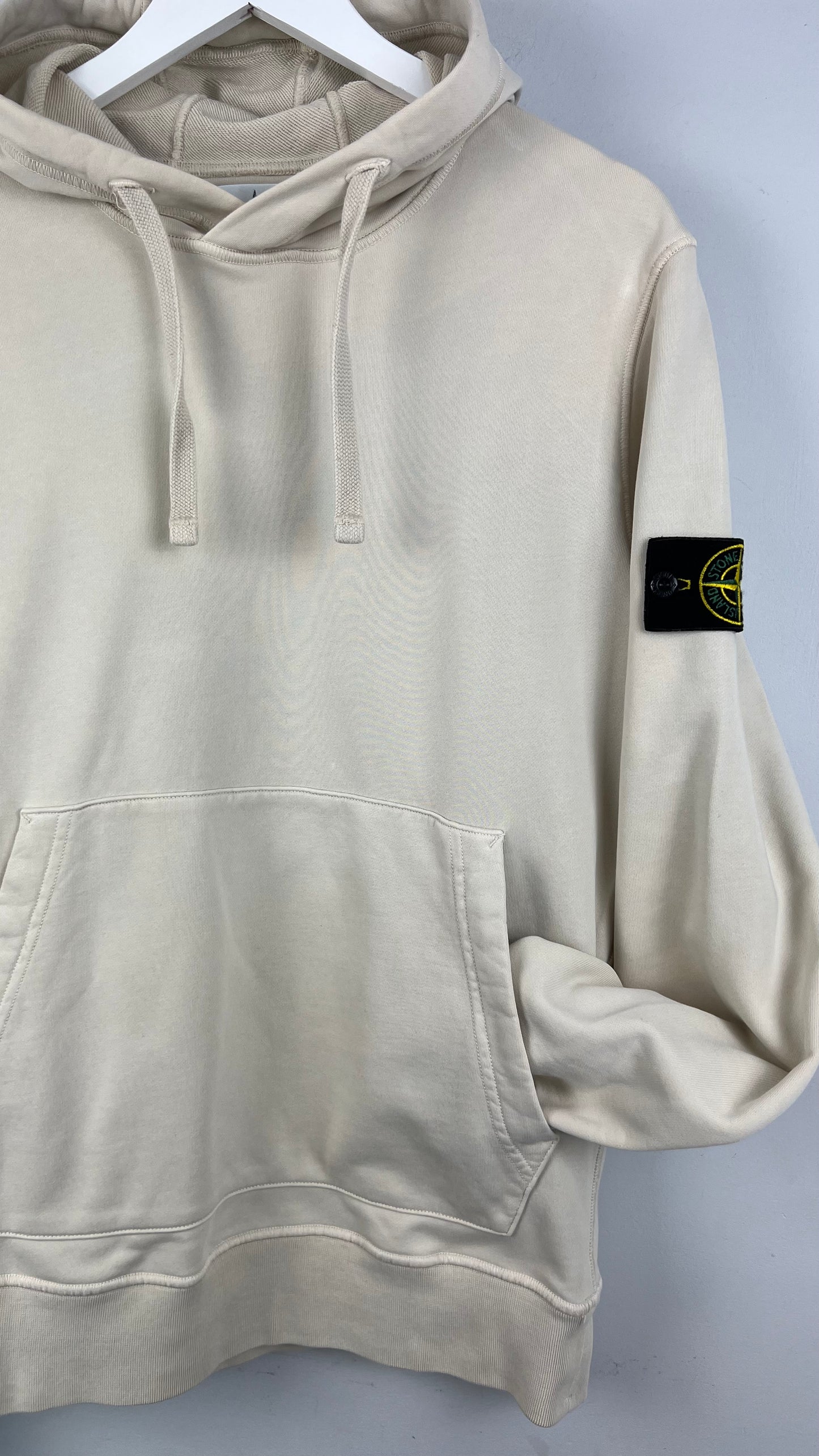 Stone Island Beige Hoodie