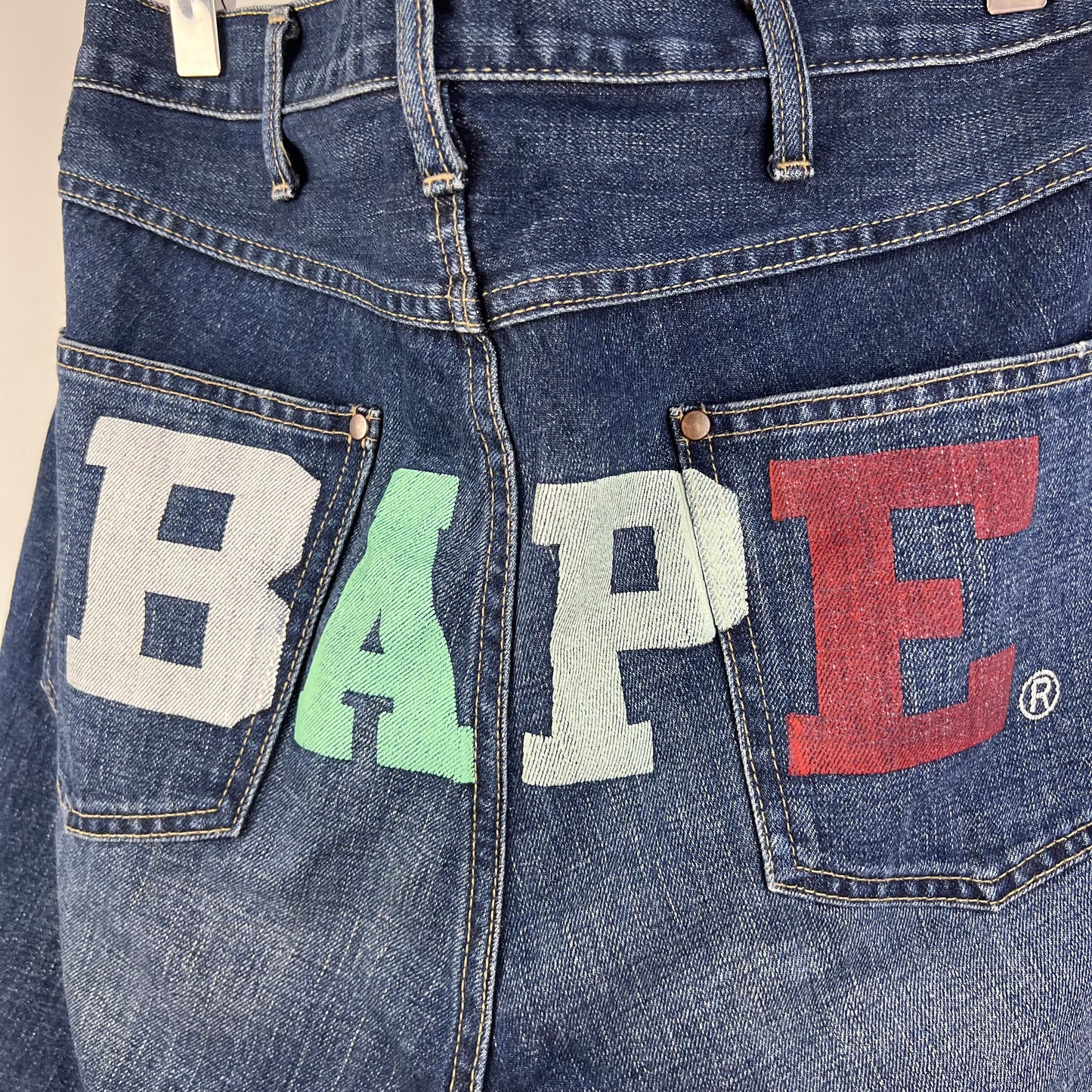 OG Bape Logo Shorts (W32”)