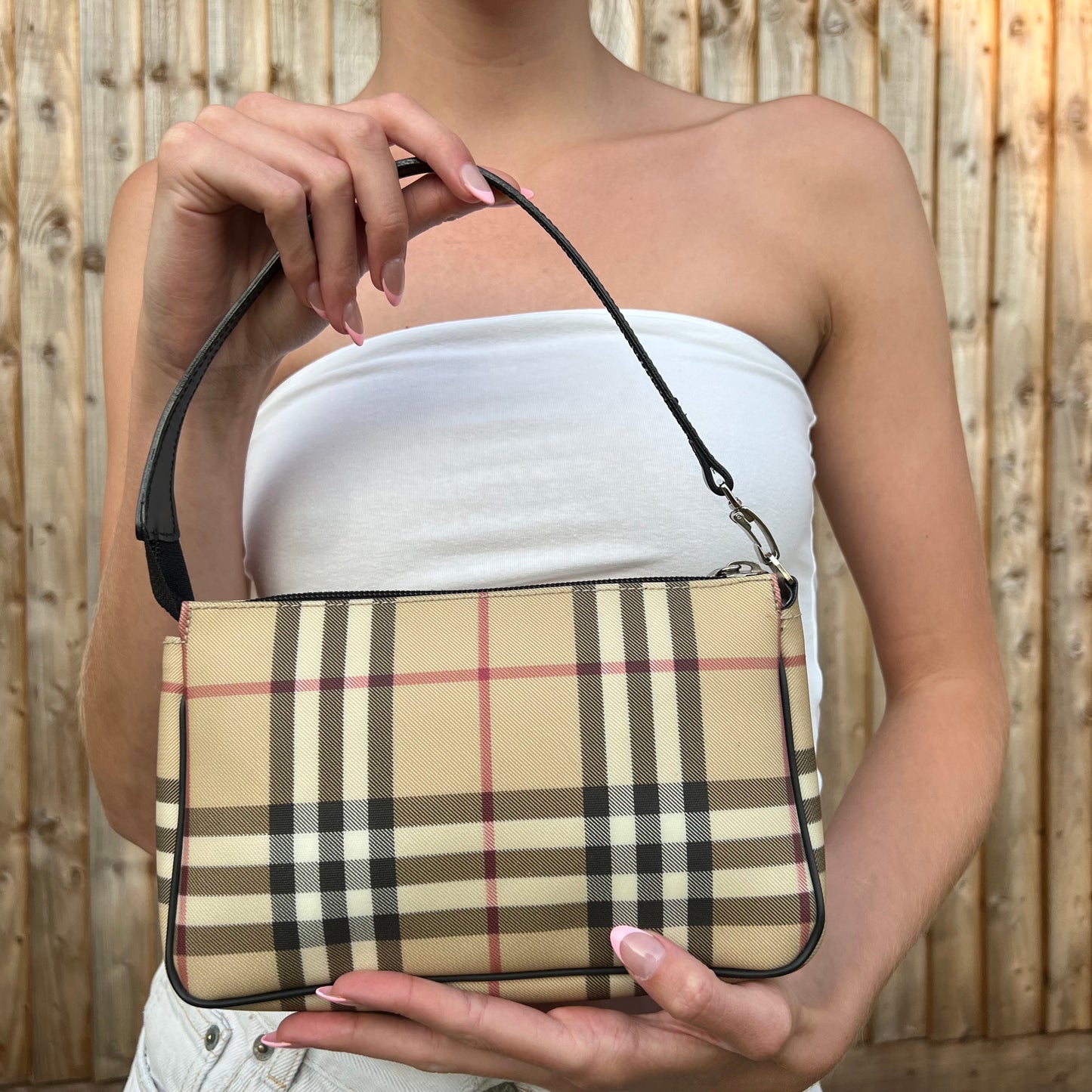 Small burberry shoulder bag on sale