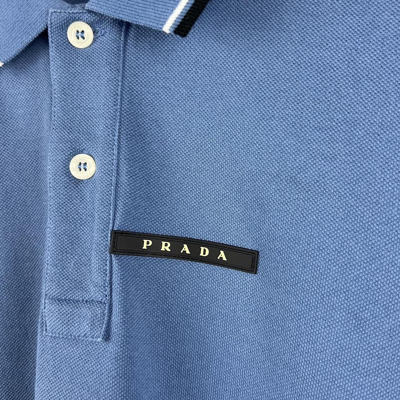 Prada Sport Logo Polo Shirt (S)