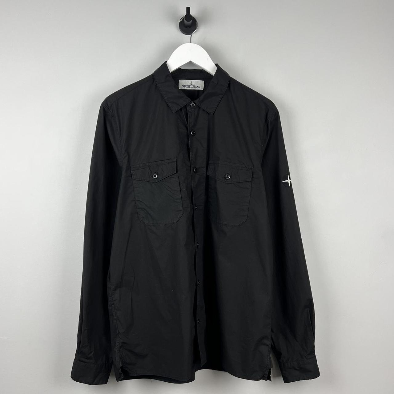 Stone Island Compass Logo Shirt LS (L)