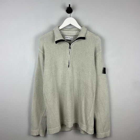 Stone Island Chenile Quarter Zip (XL)