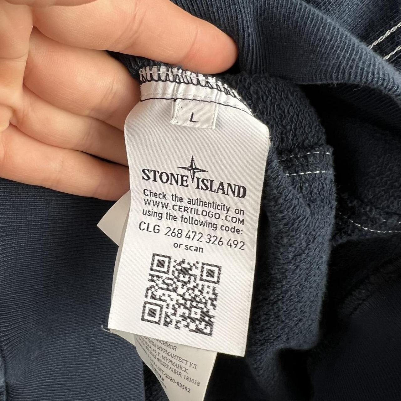 Stone Island Cross Stitch Jumper (L)