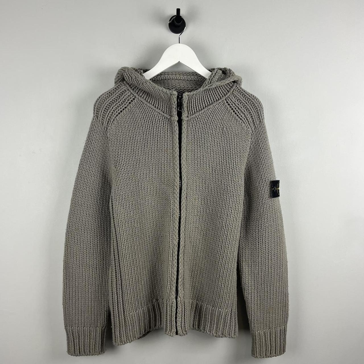 00s Stone Island Knit Hoodie (M)