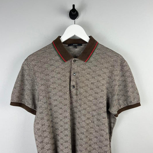 Gucci Monogram Polo Shirt 00's (M)