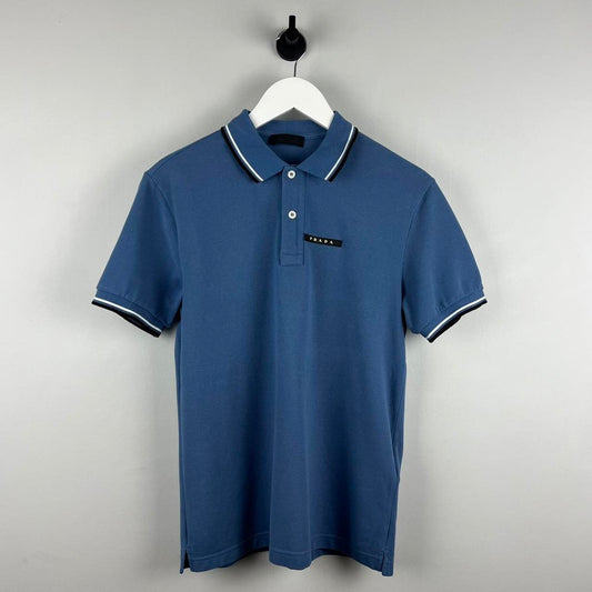 Prada Sport Logo Polo Shirt (S)