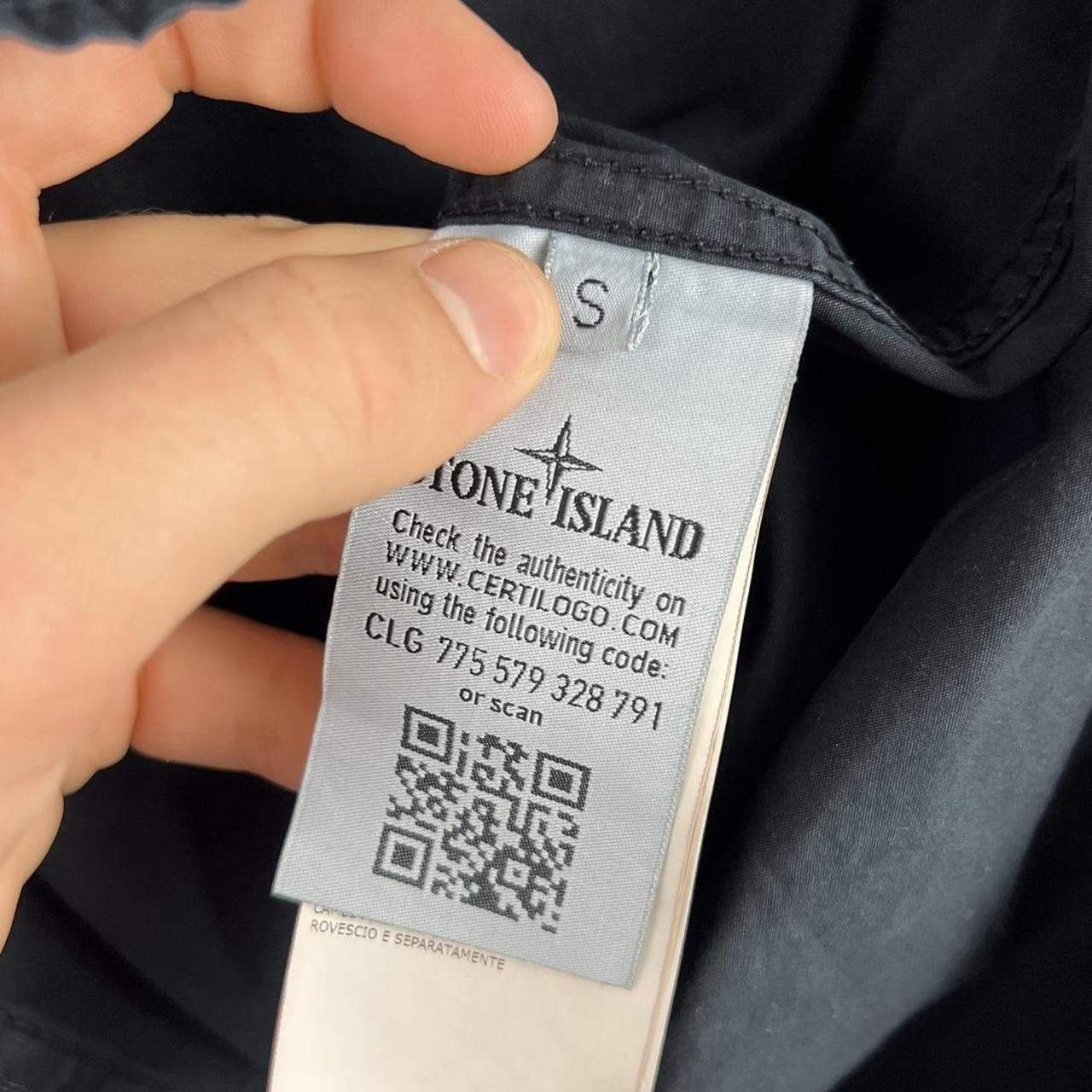 Stone Island Zip Over Shirt (S)