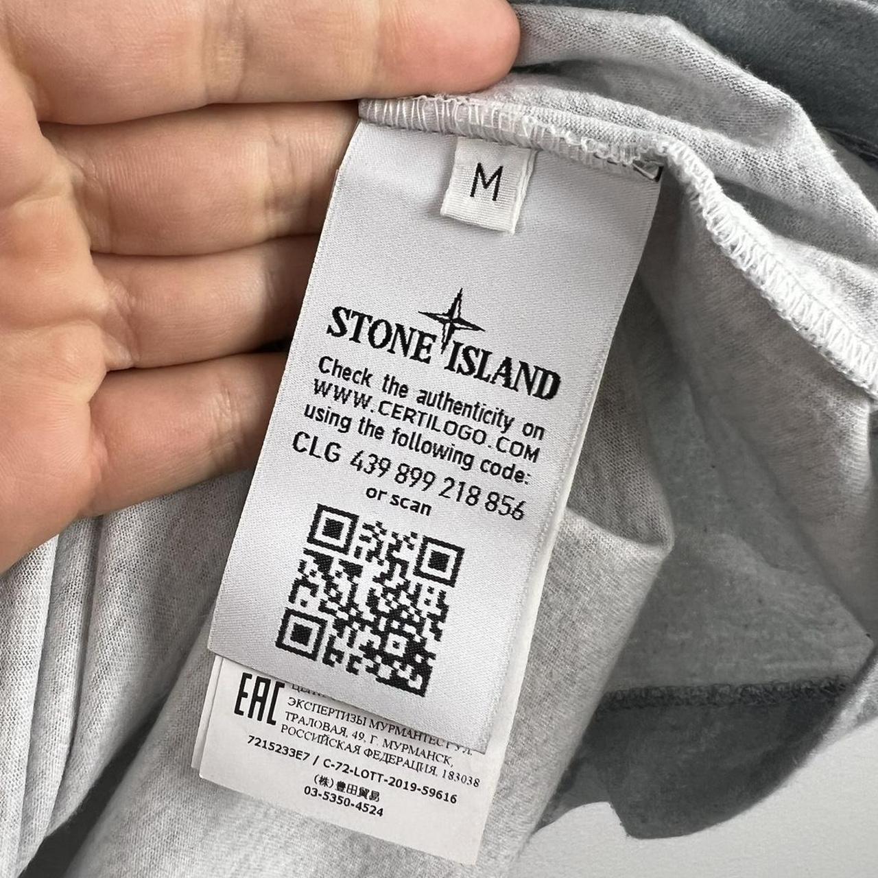 Stone Island Camo Logo T-shirt (M)