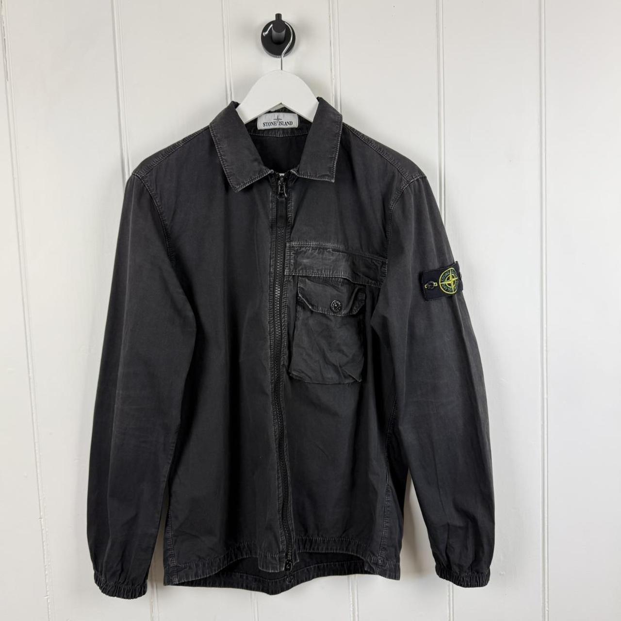 Stone Island Zip Up Overshirt (M)