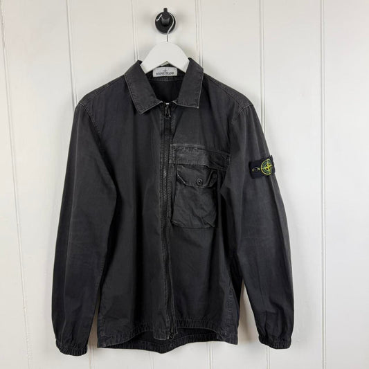 Stone Island Zip Up Overshirt (M)