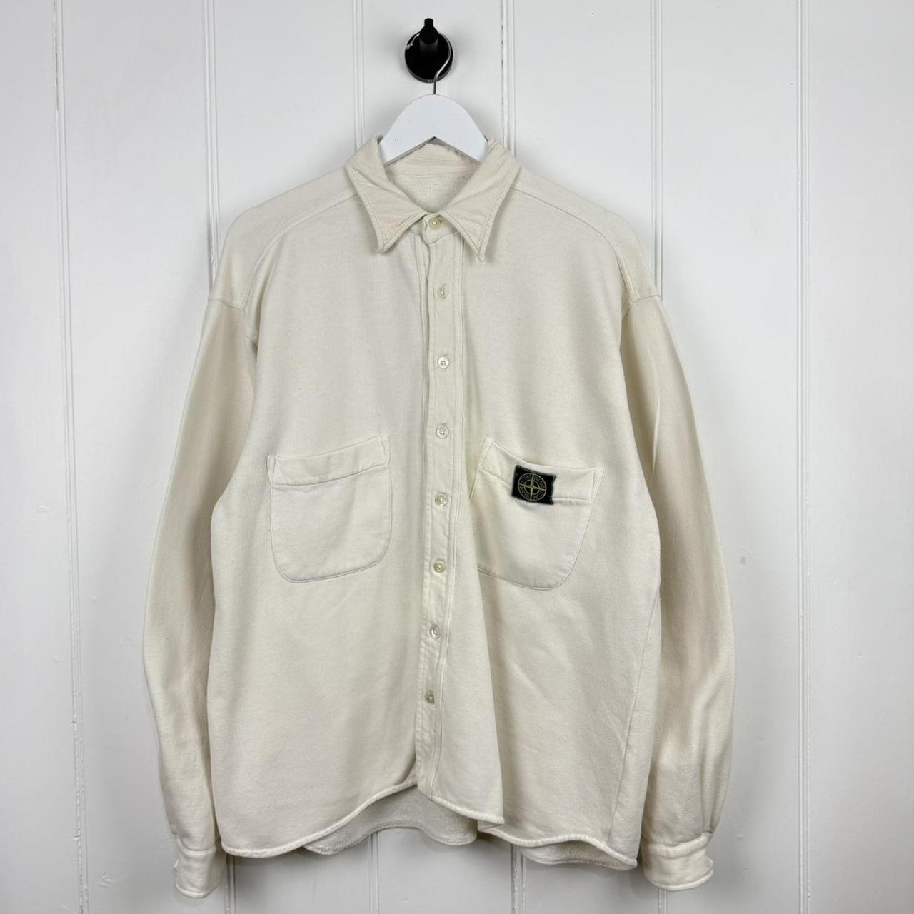 1980’s Stone Island Frontal Badge Shirt (XL)