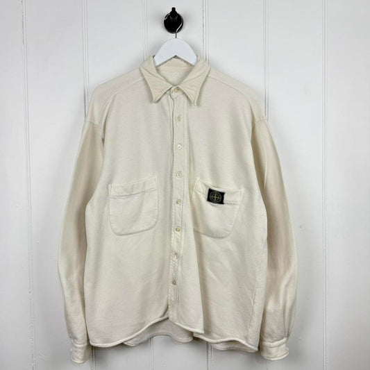 1980’s Stone Island Frontal Badge Shirt (XL)