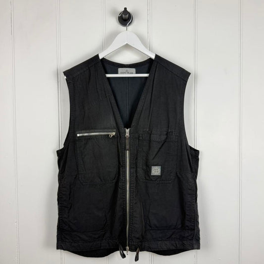 Stone Island 2023 Cupro Cotton Vest (L)