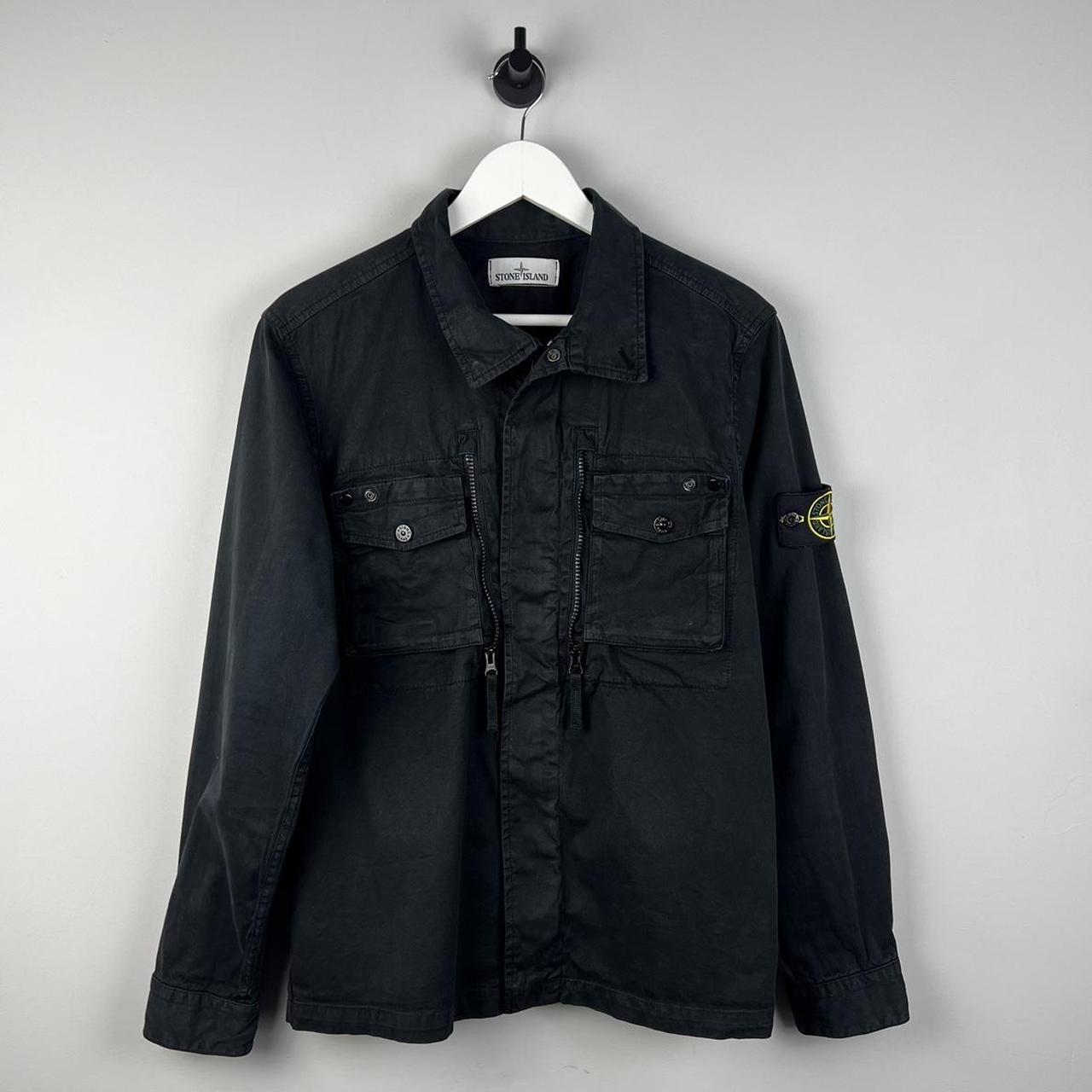 Stone Island Zip Over Shirt (M)