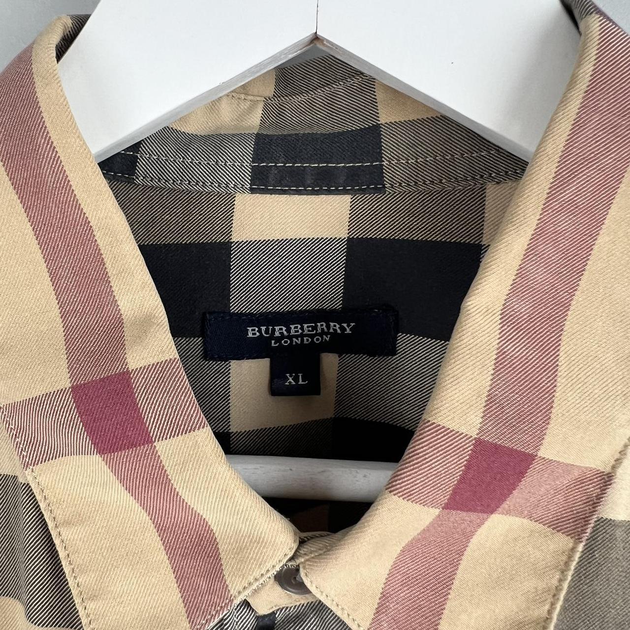 00’s Burberry Nova Check SS Shirt (XL)