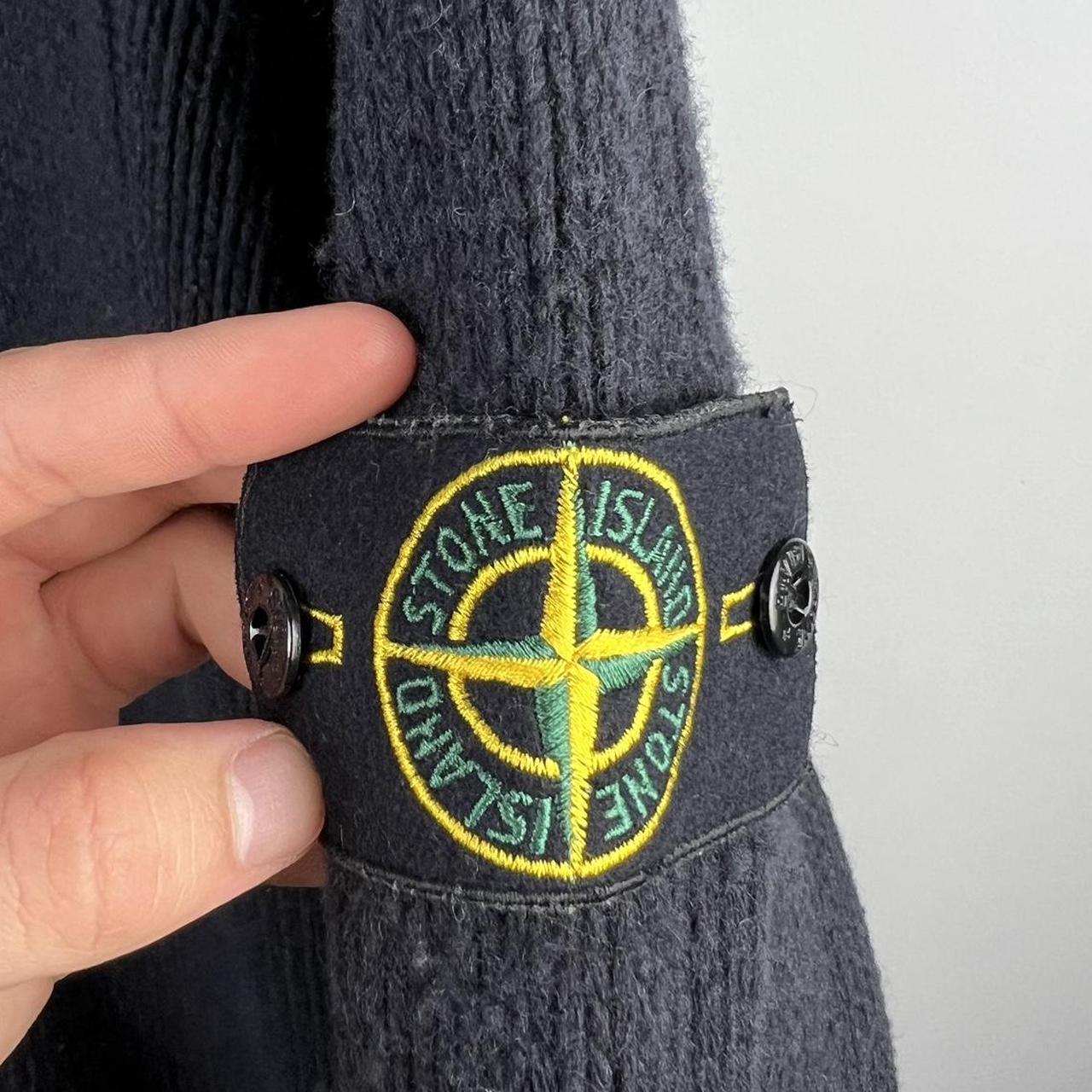 00’s Stone Island Quarter Zip Knit Jumper (XL)