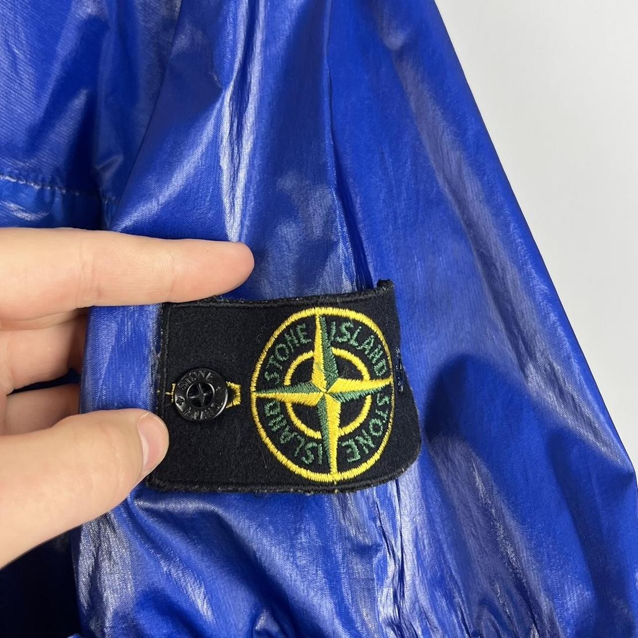 Stone island outlet prismatic silk jacket