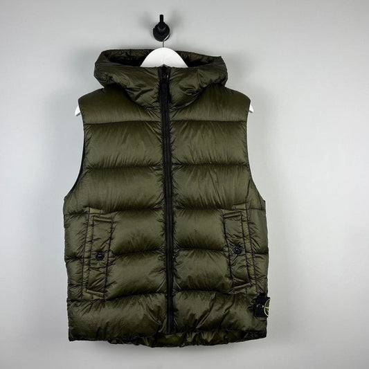 Stone Island Garment Dyed Padded Gilet (M)