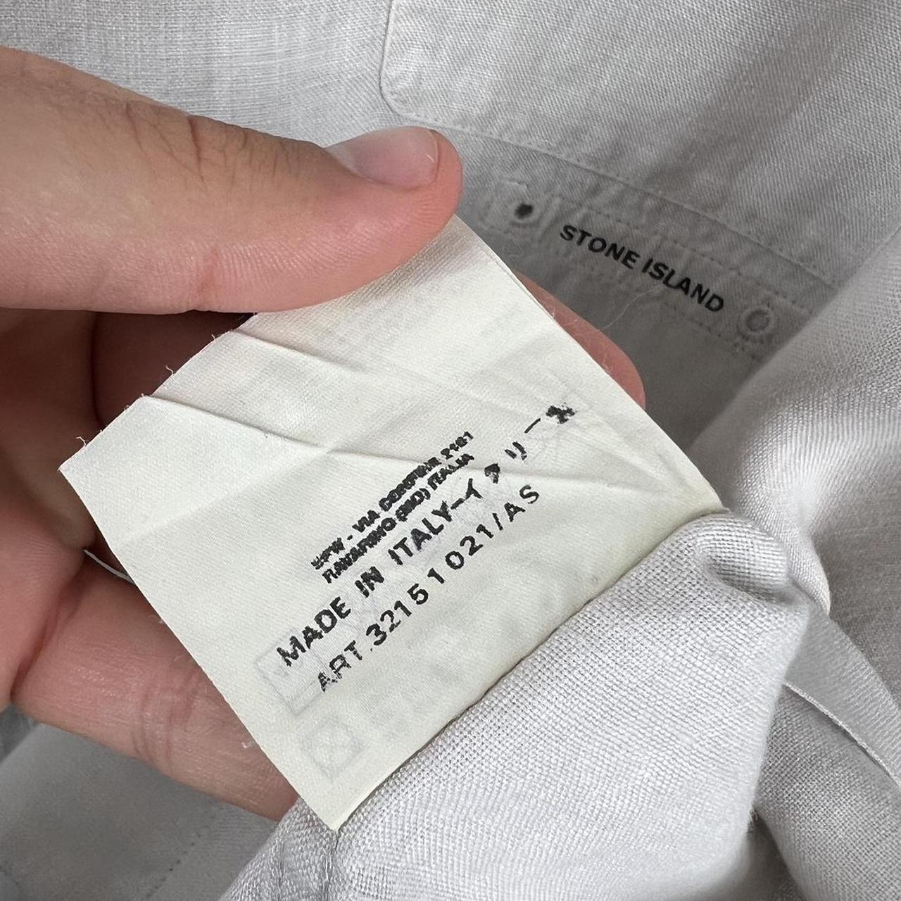 00’s Stone Island Linen Shirt (XXL)