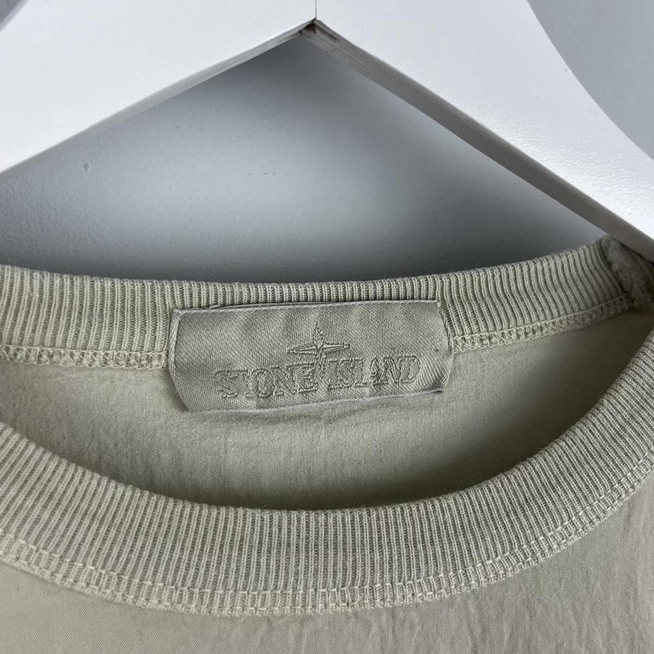 Stone Island Ghost Canvas Sweatshirt (M)