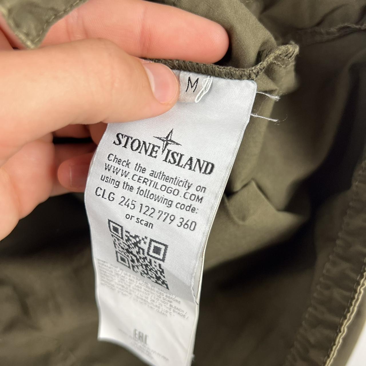 Stone Island Hooded Canvas Jacket (M)