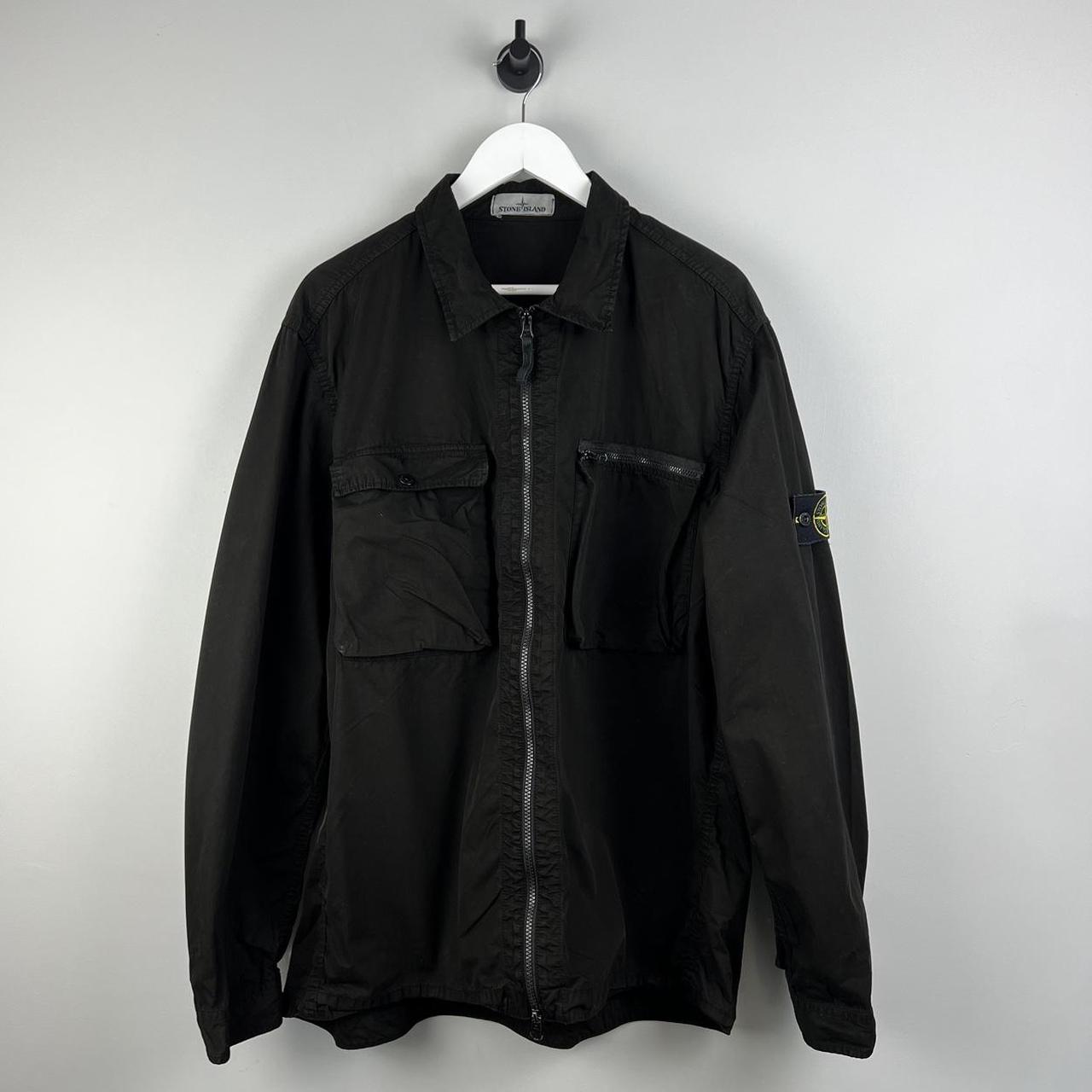 Stone Island Zip Up Over Shirt (3XL)