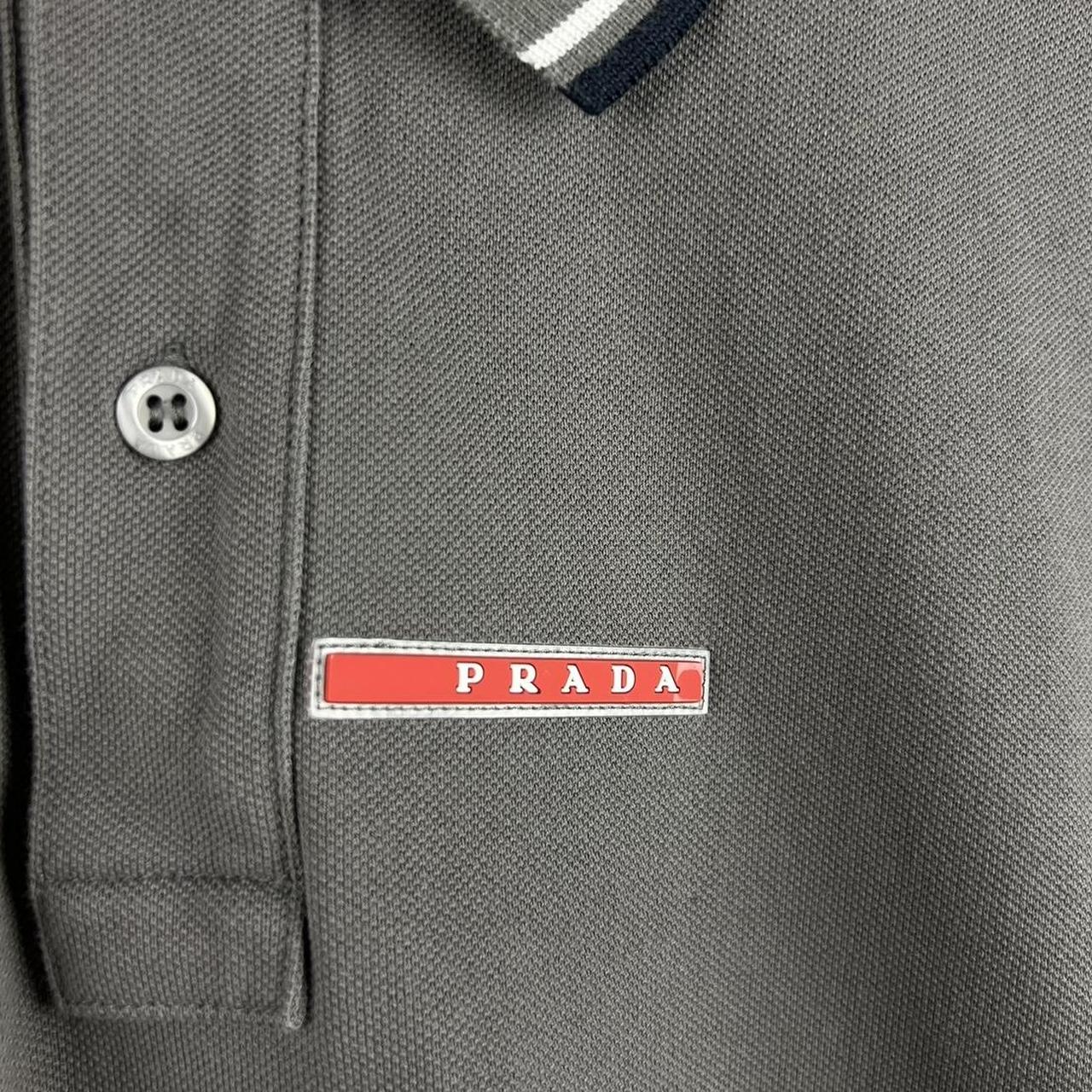 Prada Sport Logo Polo Shirt (XL)