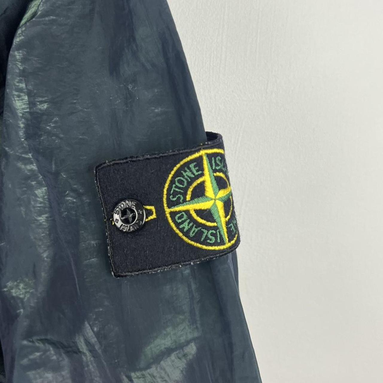 Stone Island Nylon Metal Weft Zip Shirt (XXL)