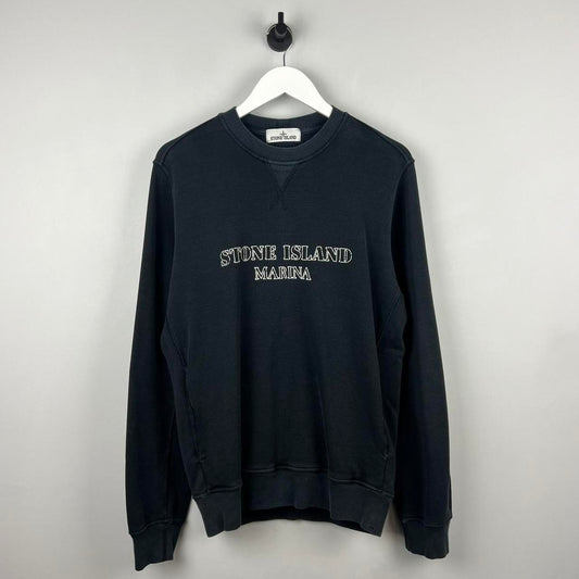 Stone Island Marina Logo Sweatshirt (L)