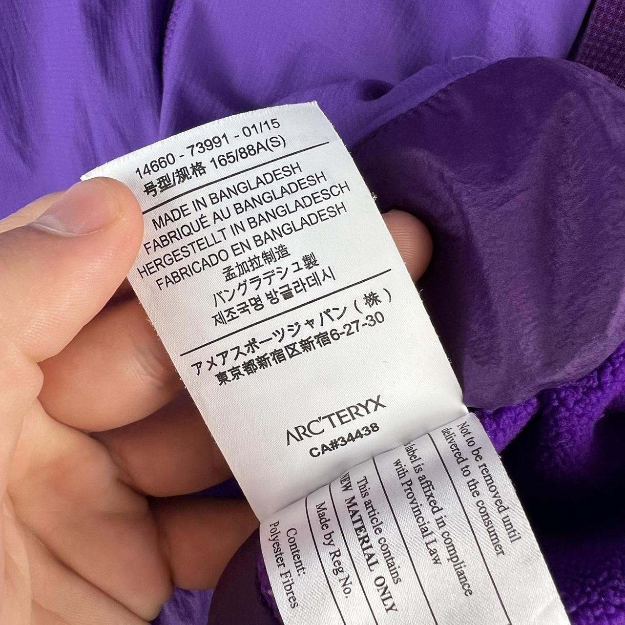 Women’s Arcteryx Atom LT Jacket (S)