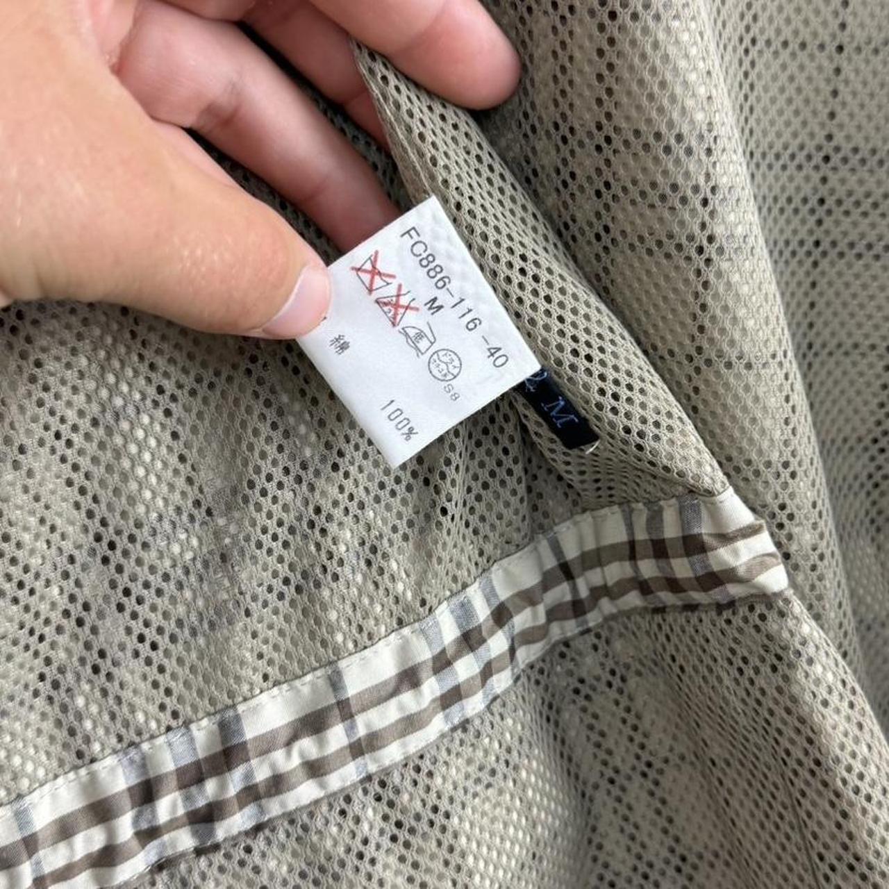 Burberry Checkered Parka Jacket (L)