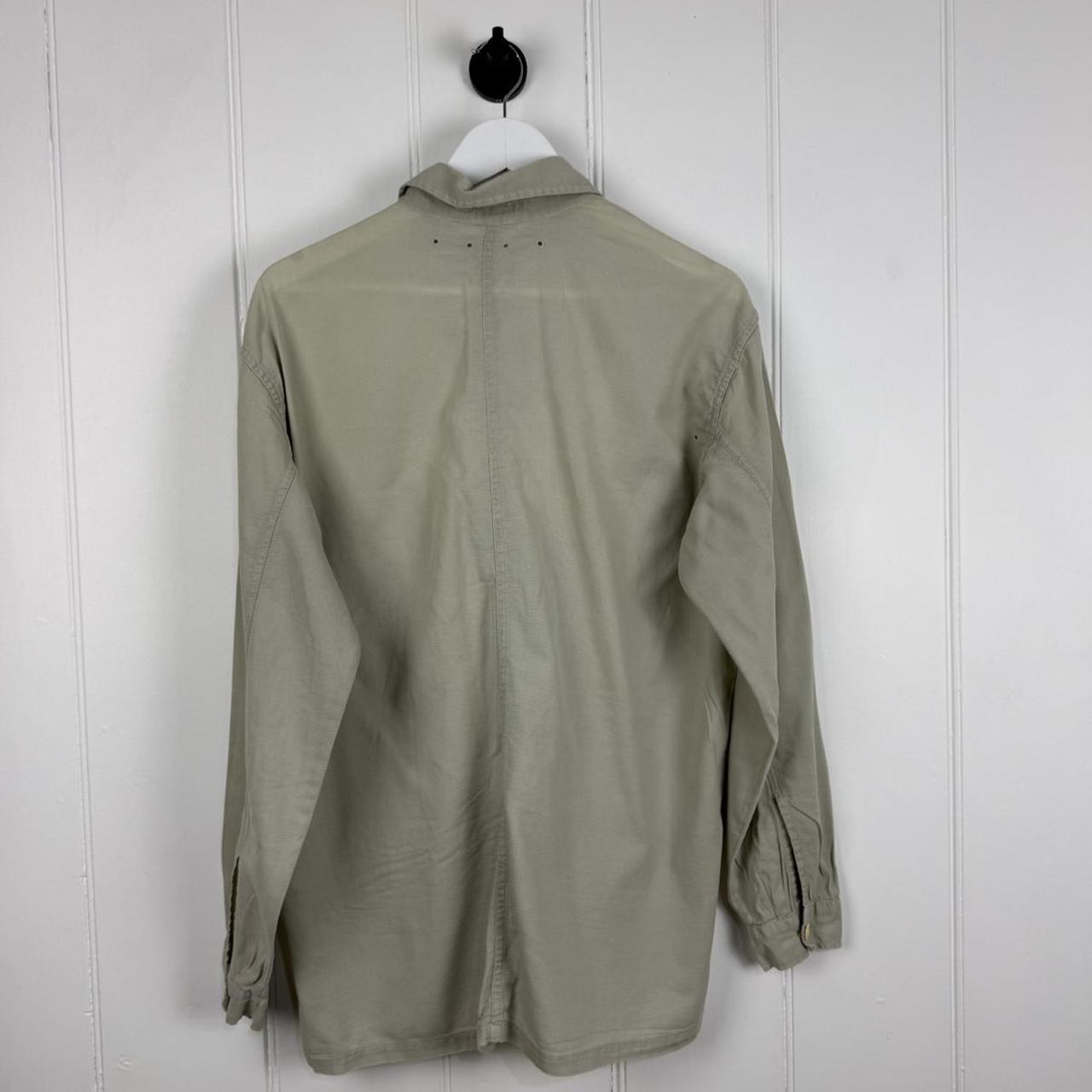 Late 90’s Stone Island Linen Over Shirt (L)