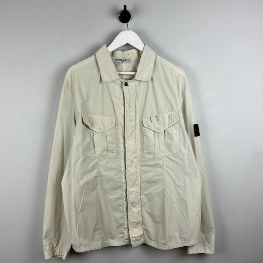 00s Stone Island Spalmatura Over Shirt (L)