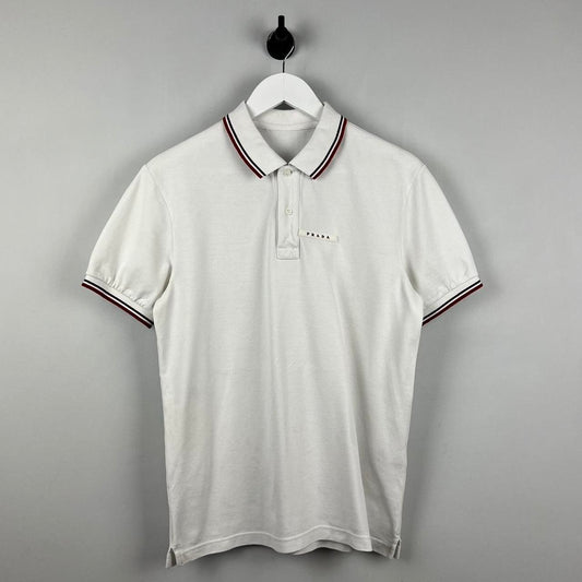 Prada Sport Logo Polo Shirt (M)