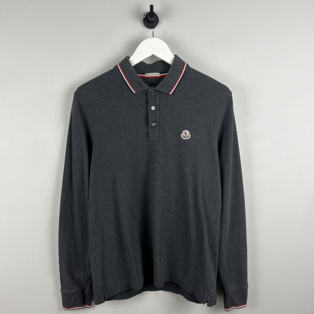 Moncler Longsleeve Polo Shirt (M)