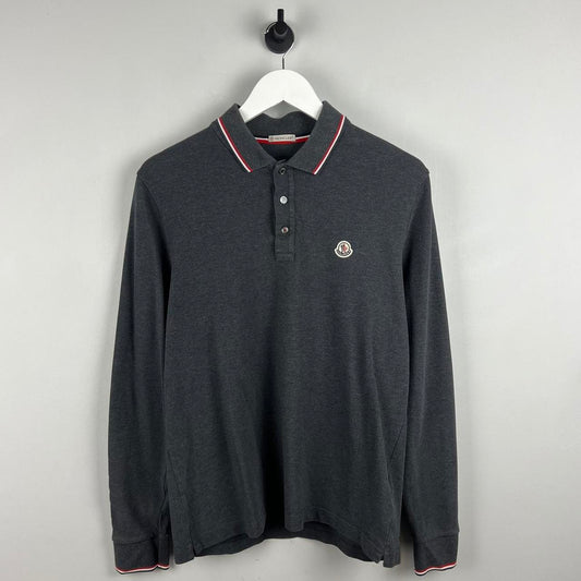 Moncler Longsleeve Polo Shirt (M)